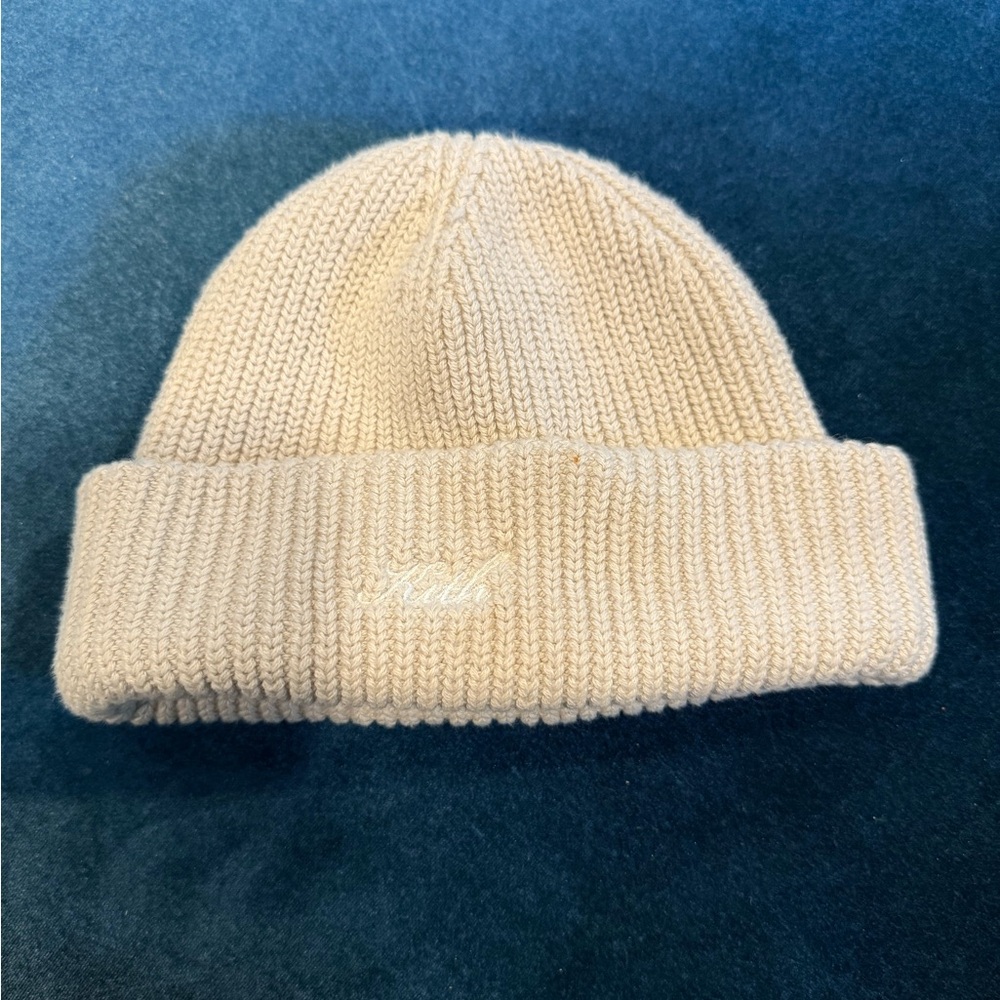 Kith Cream Knit Hat